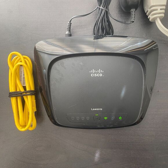 CISCO LINKSYS WRT54G2 V1 54MBPS 4-PORT 10/100 WIRELESS G ROUTER - Picture 2 of 5